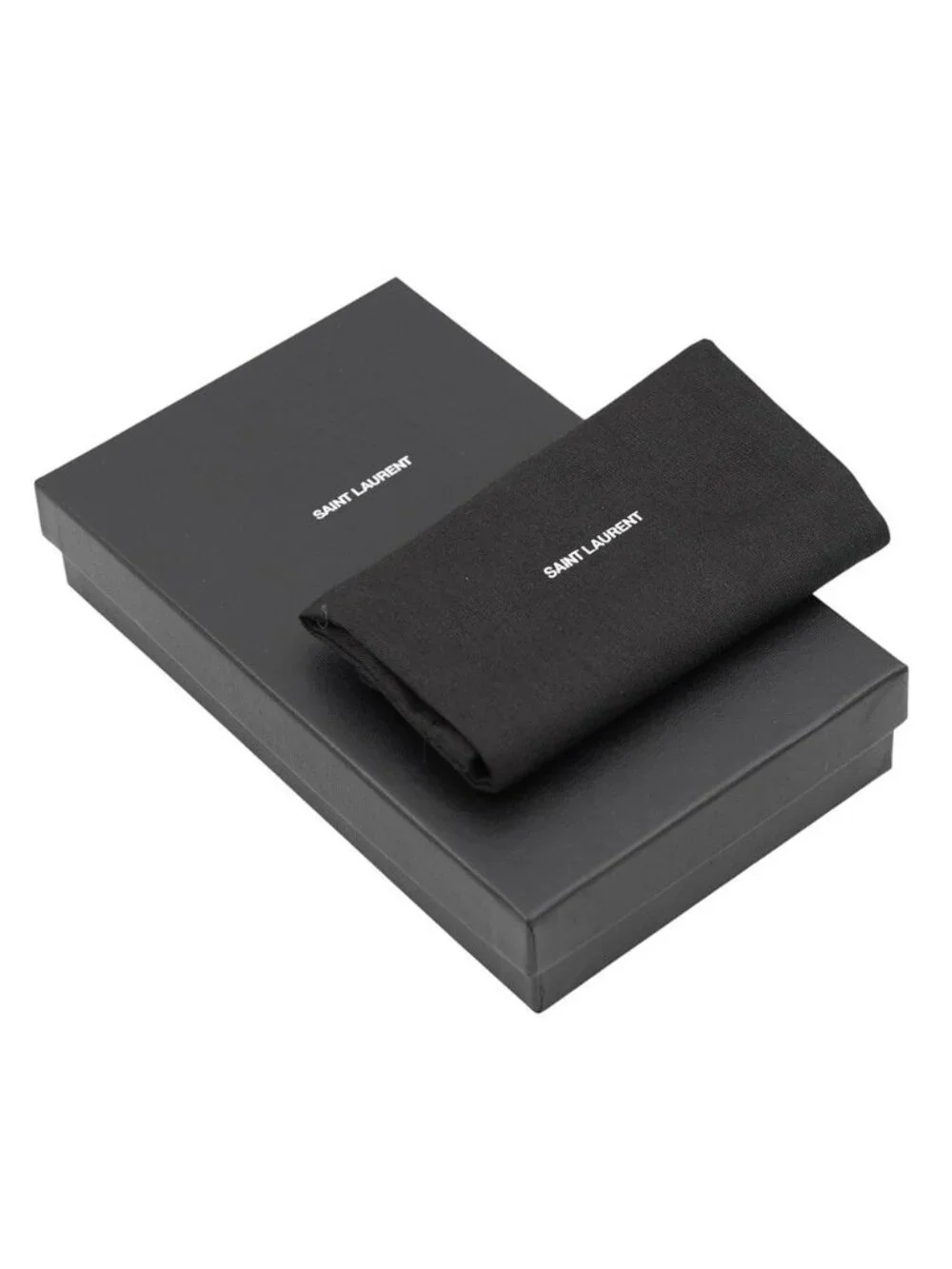 Saint Laurent Paris Wallet le Monogram Zip Around Leather Black - Picture 9 of 9